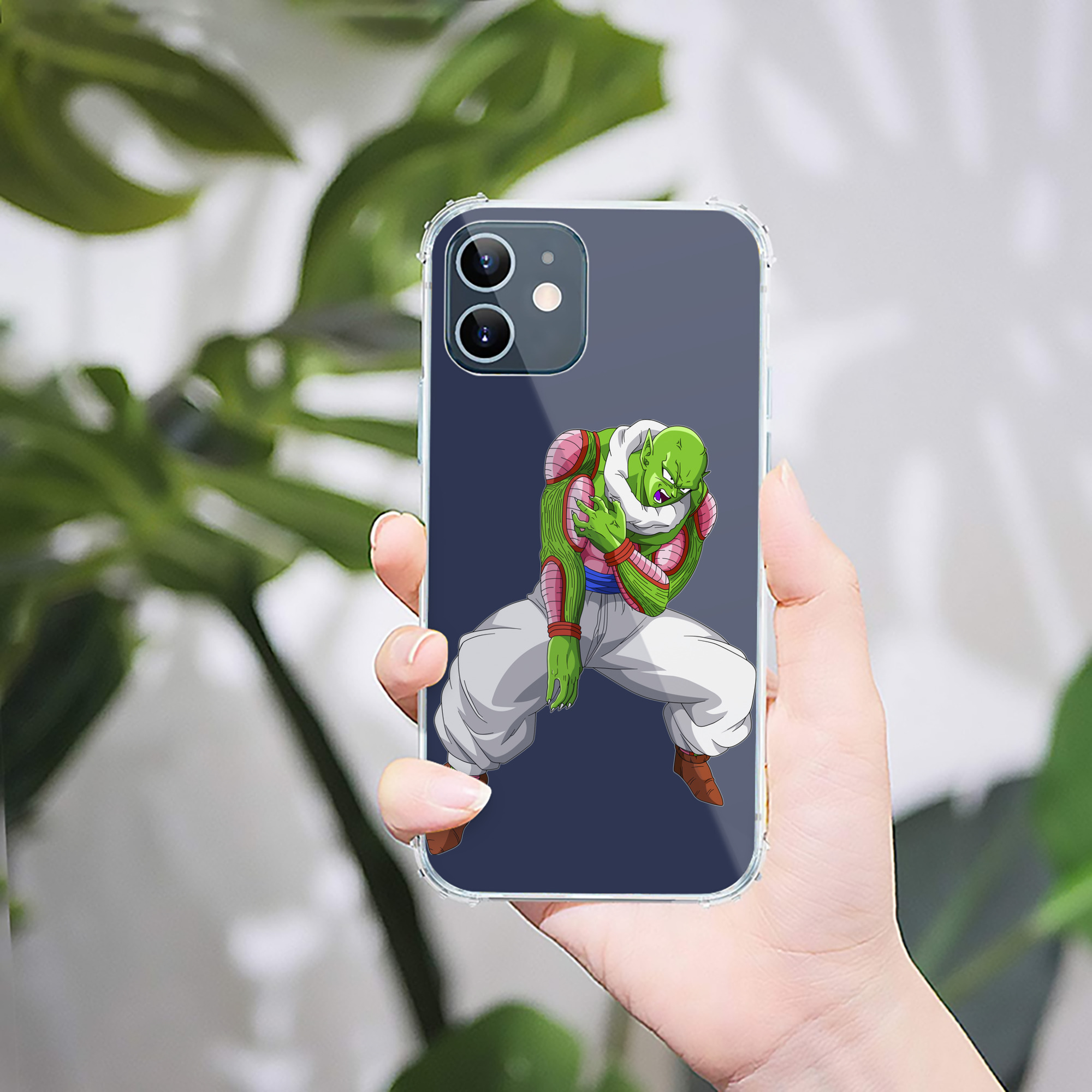 （画像用） ドラゴンボール ピッコロ DRAGON BALL Piccolo 【iPhone 12シリーズ対応】透明スマホケース（クリアソフトケース）